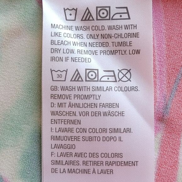 Susan Graver Liquid Knit Red Floral Maxi Dress Sz S Tank Style Overlay EUC Boho - Picture 8 of 10